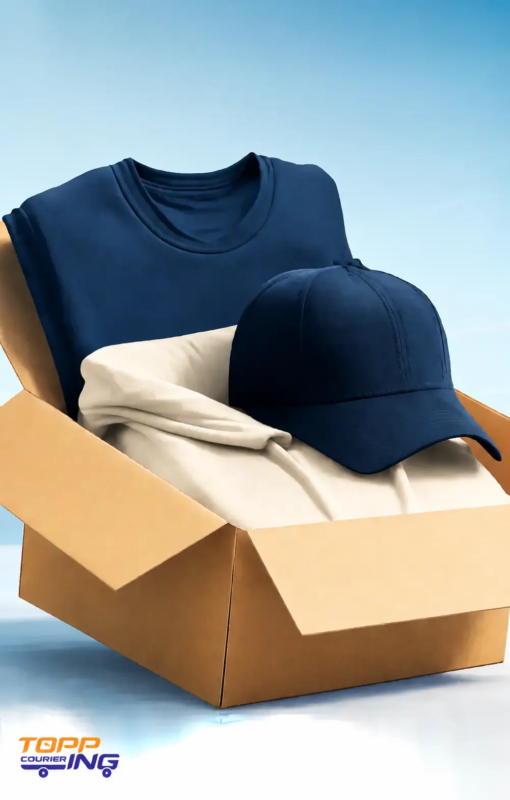 Scheduled business delivery service for apparel companies