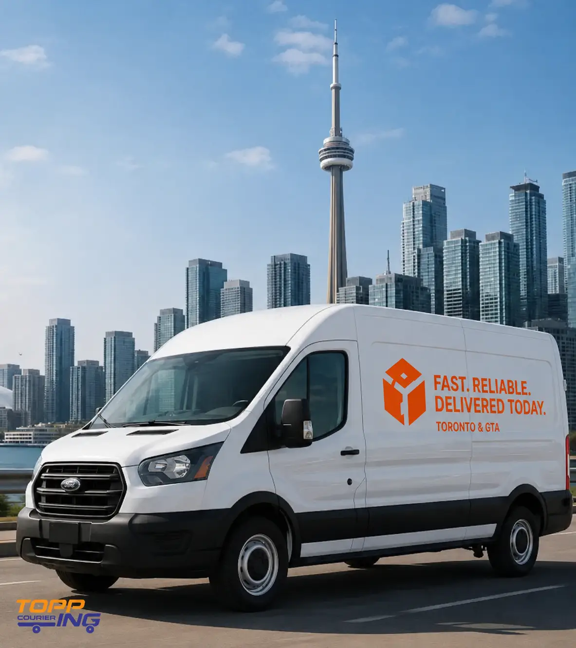 Next-day delivery service for businesses in Greater Toronto Area