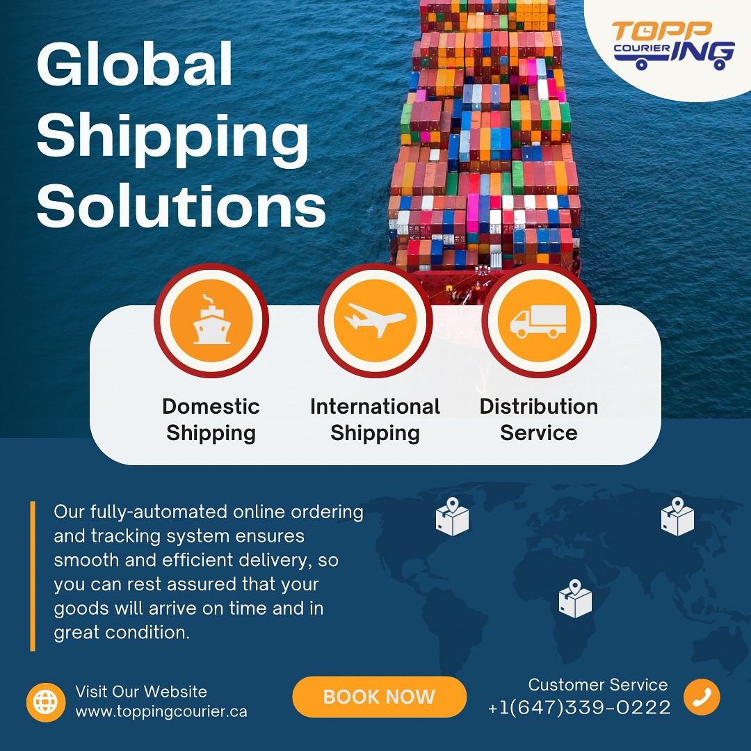 Introducing Topping Courier: Revolutionizing Delivery Services in the GTA and Beyond