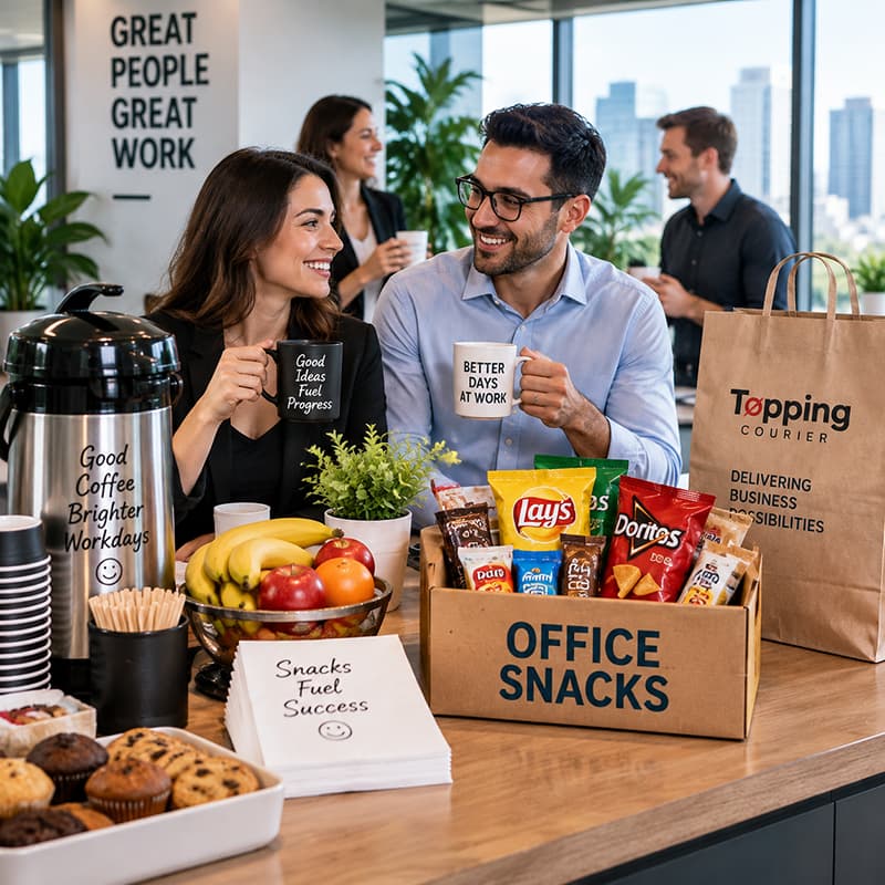 Office Coffee and Snack Delivery: A Smarter Solution for Busy Businesses