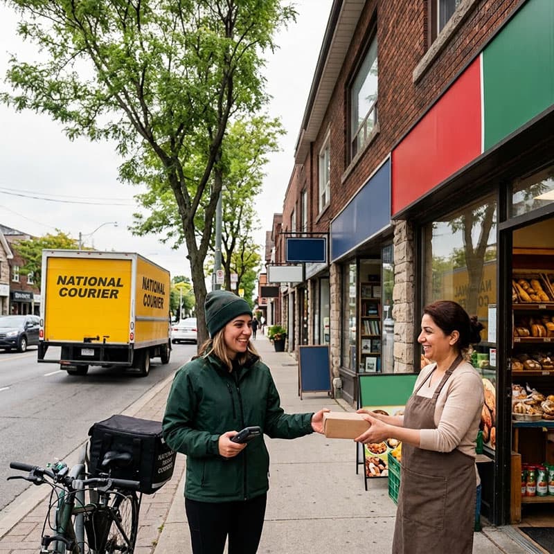 Why Mimico Shops Are Choosing Local Courier Services Over National Chains